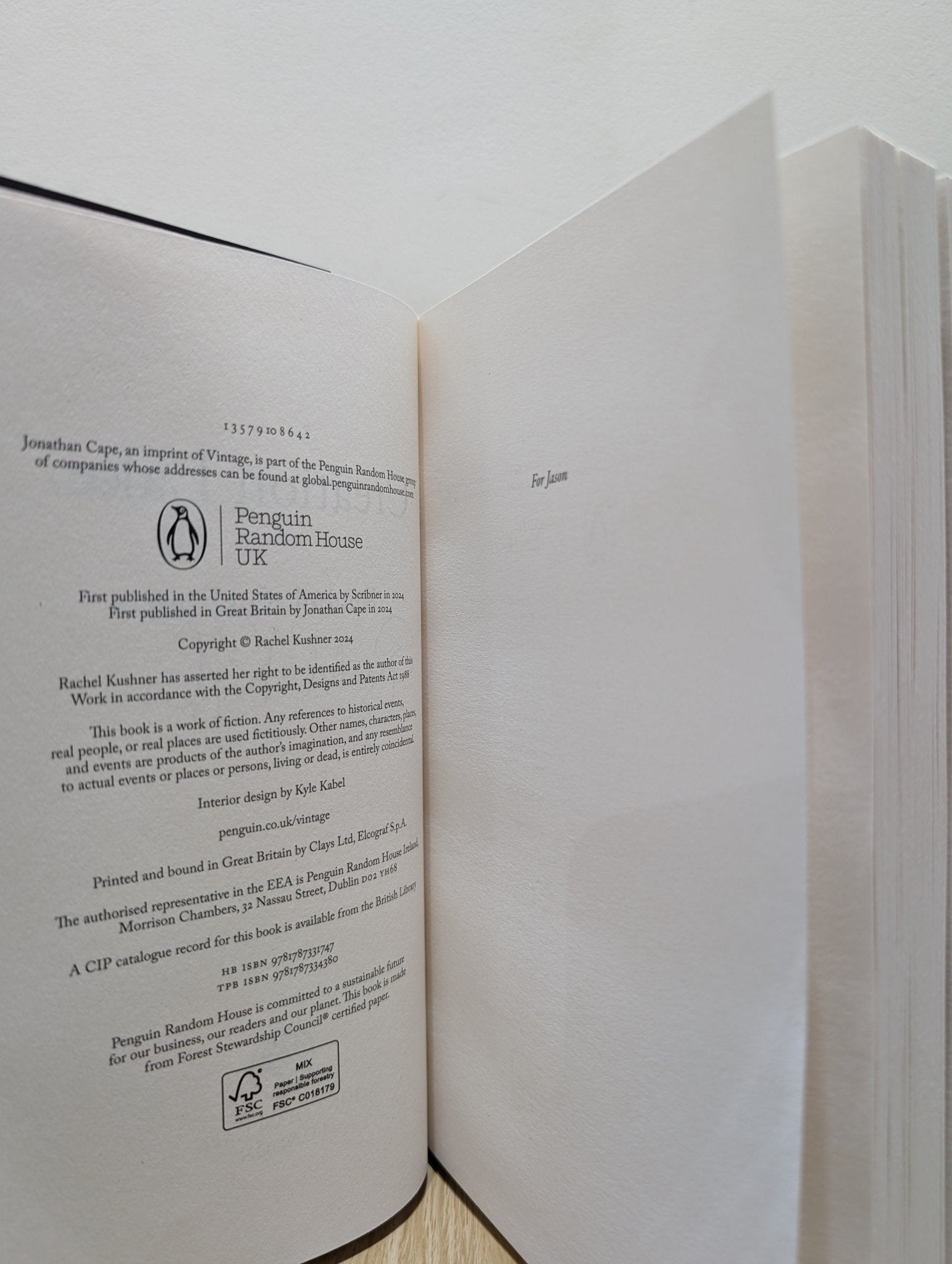 Creation Lake by Rachel Kushner (Signed First Edition) - Fialta Books