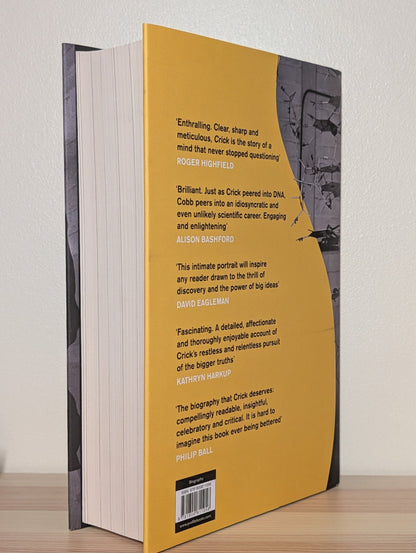 Crick by Professor Matthew Cobb (Signed First Edition) - Fialta Books