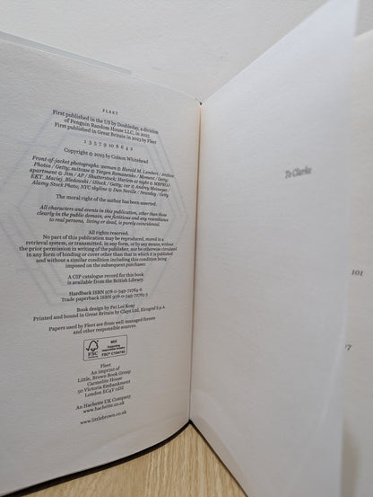 Crook Manifesto by Colson Whitehead (Signed First Edition) - Fialta Books