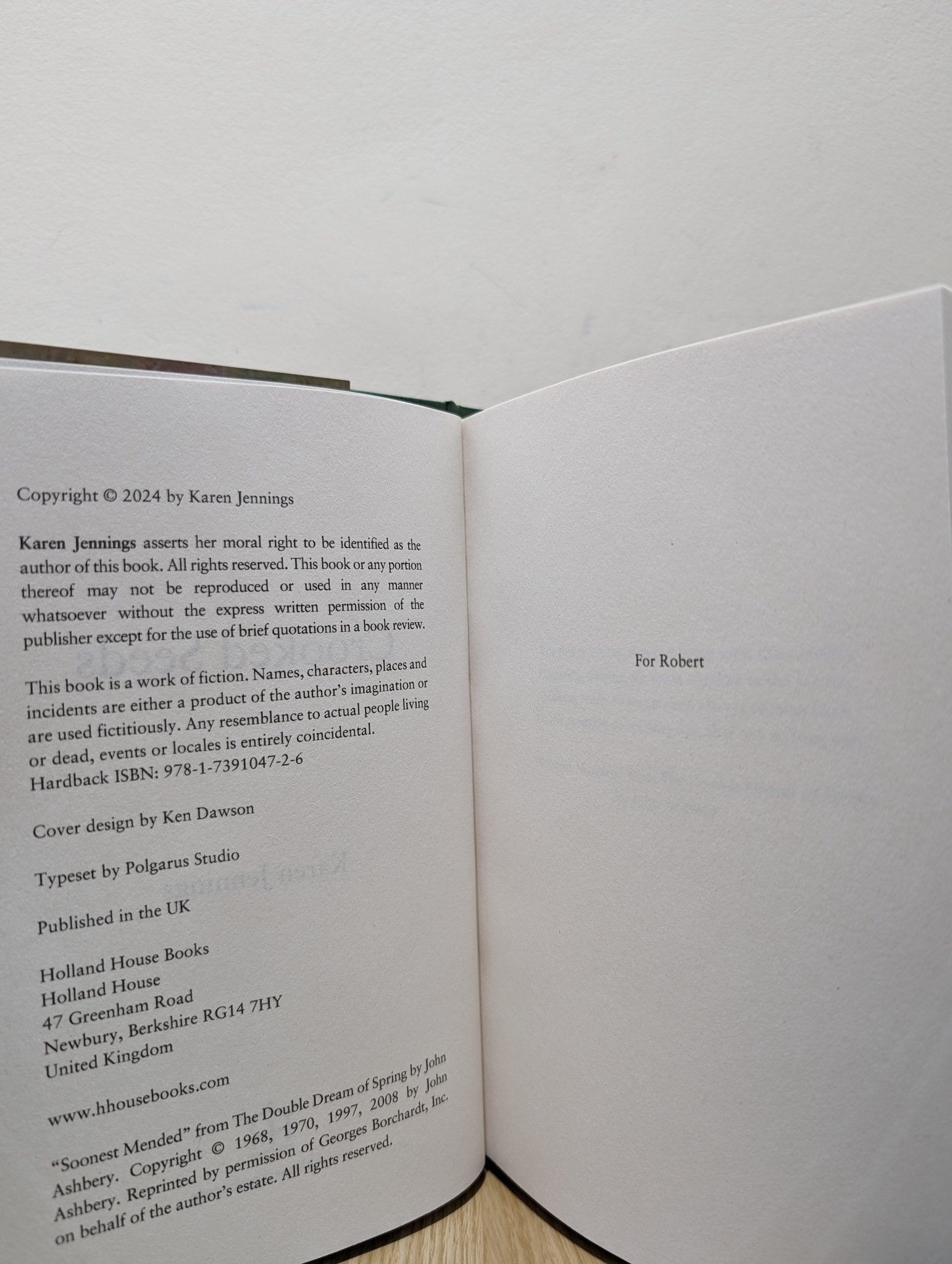 Crooked Seeds by Karen Jennings (First Edition) - Fialta Books