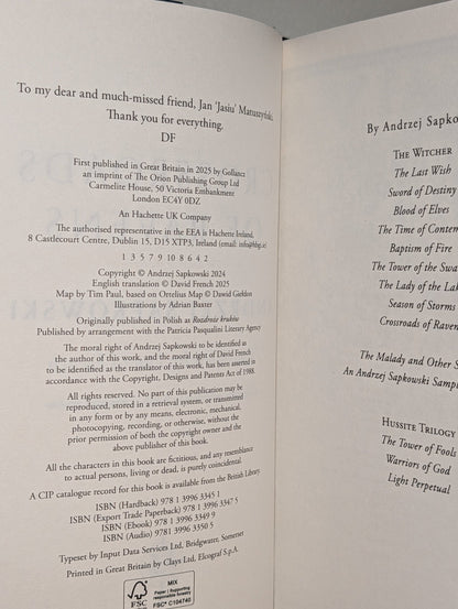 Crossroads of Ravens: Witcher by Andrzej Sapkowski (Special Edition with sprayed edges) - Fialta Books