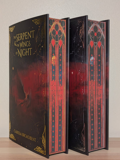 Crowns of Nyaxia by Carissa Broadbent (Signed Special Edition with sprayed edges) - Fialta Books