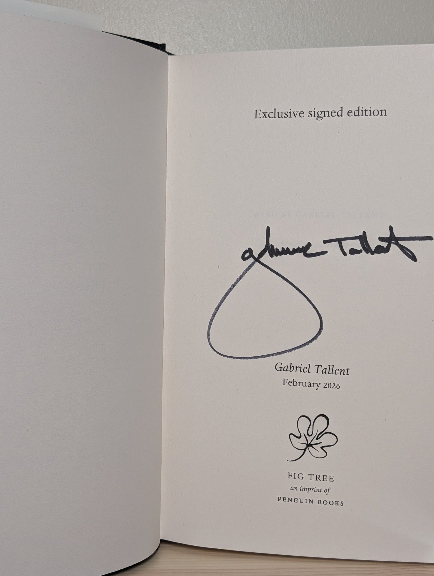 Crux by Gabriel Tallent (Signed First Edition) - Fialta Books