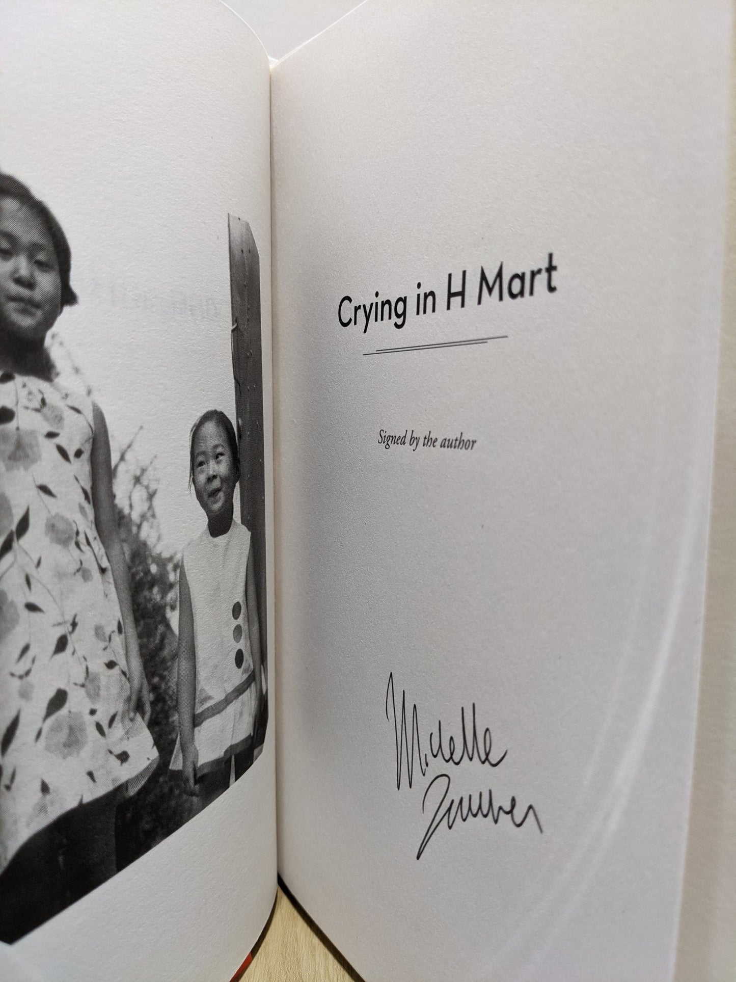 Crying in H Mart by Michelle Zauner (Signed First Edition) - Fialta Books