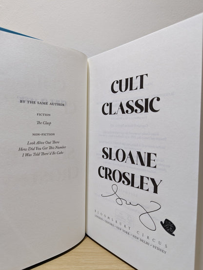 Cult Classic by Sloane Crosley (Signed First Edition) - Fialta Books