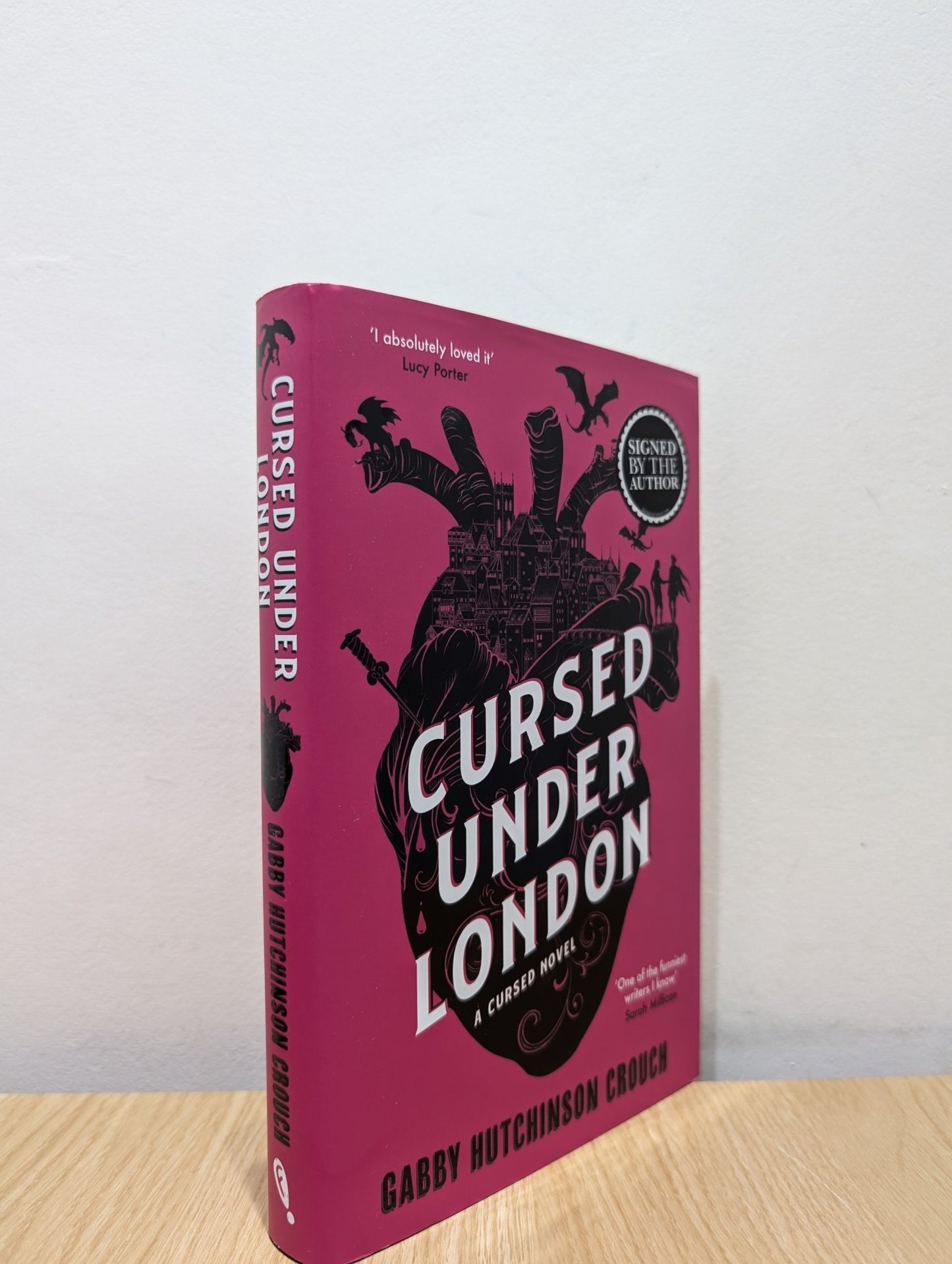 Cursed Under London by Gabby Hutchinson Crouch (Signed First Edition) - Fialta Books