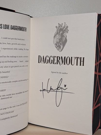 Daggermouth by H. M. Wolfe (Signed First Edition with sprayed edges) - Fialta Books