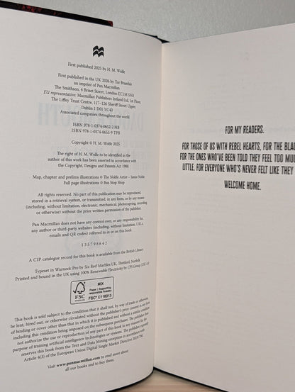 Daggermouth by H. M. Wolfe (Signed First Edition with sprayed edges) - Fialta Books