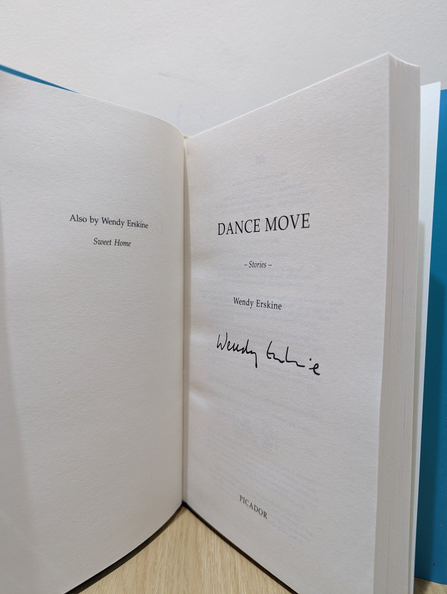 Dance Move by Wendy Erskine (Signed First Edition) - Fialta Books