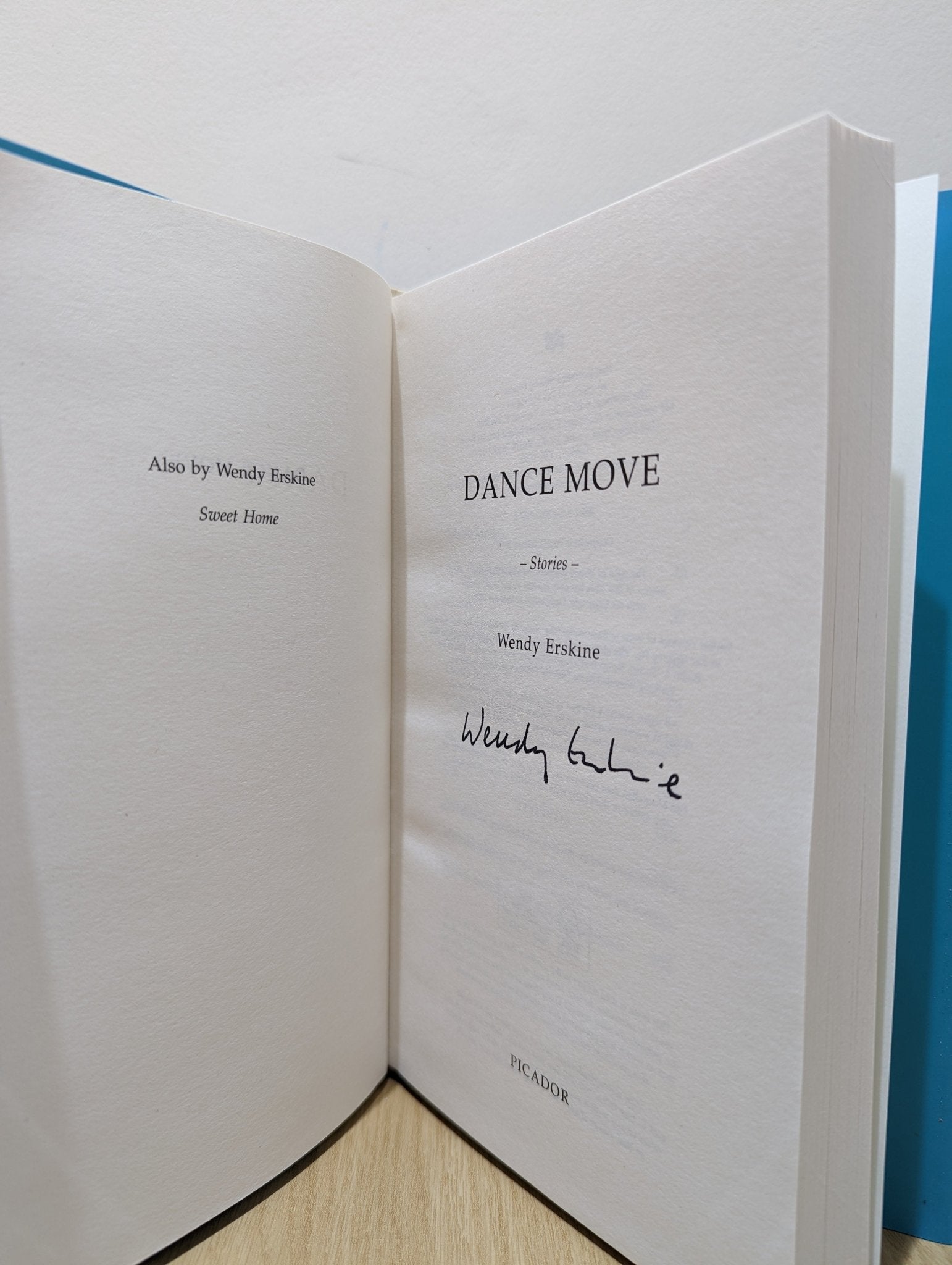 Dance Move by Wendy Erskine (Signed First Edition) - Fialta Books