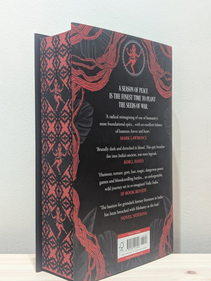 Dance of Shadows: Raag of Rta 2 by Gourav Mohanty (Signed First Edition with sprayed edges) - Fialta Books