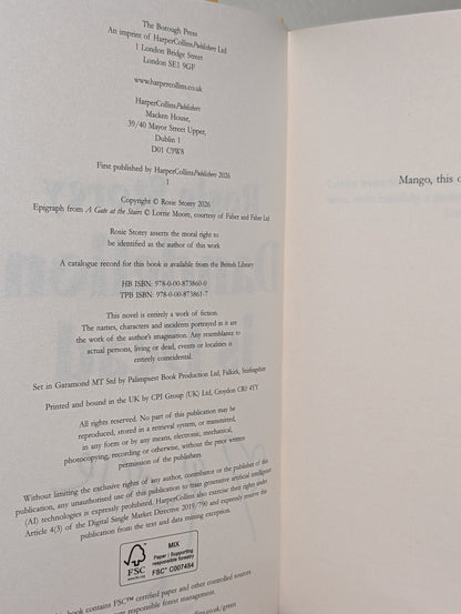 Dandelion is Dead by Rosie Storey (Signed First Edition) - Fialta Books