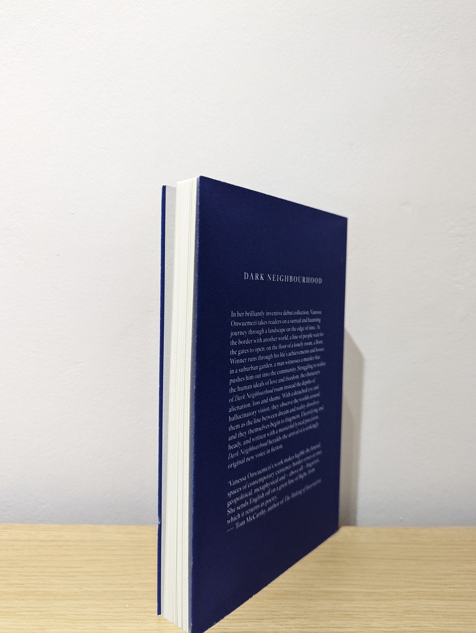 Dark Neighbourhood by Vanessa Onwuemezi (Signed First Edition) - Fialta Books