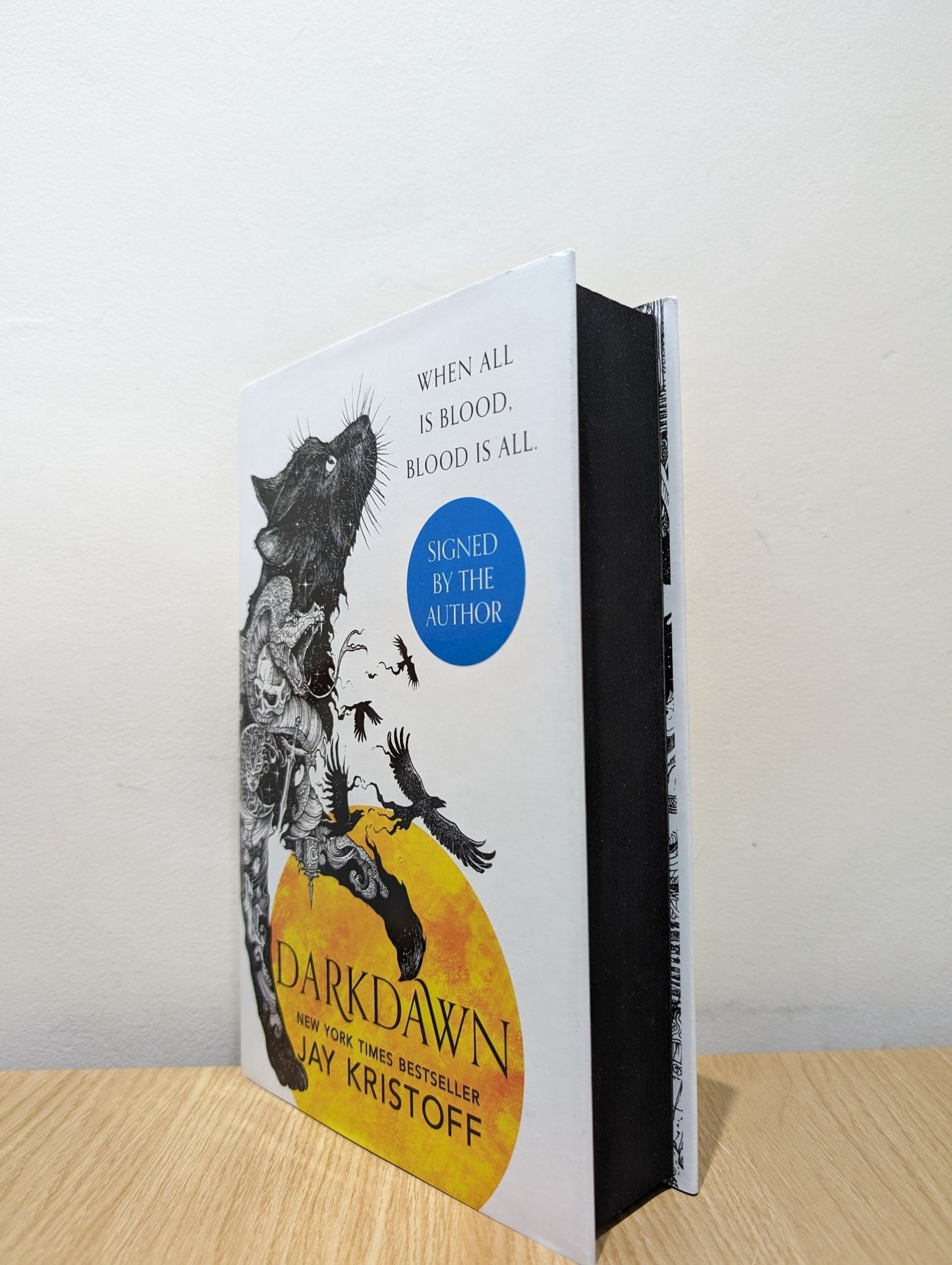 Darkdawn by Jay Kristoff (Signed First Edition with sprayed edges) - Fialta Books