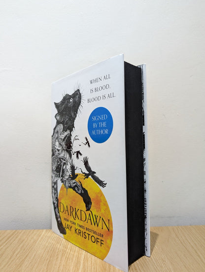 Darkdawn by Jay Kristoff (Signed First Edition with sprayed edges) - Fialta Books