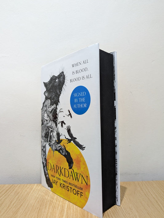 Darkdawn by Jay Kristoff (Signed First Edition with sprayed edges) - Fialta Books