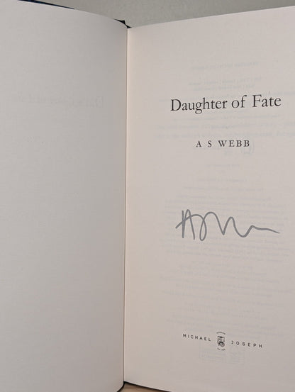 Daughter of Chaos; Daughter of Fate by A S Webb (Signed set) - Fialta Books
