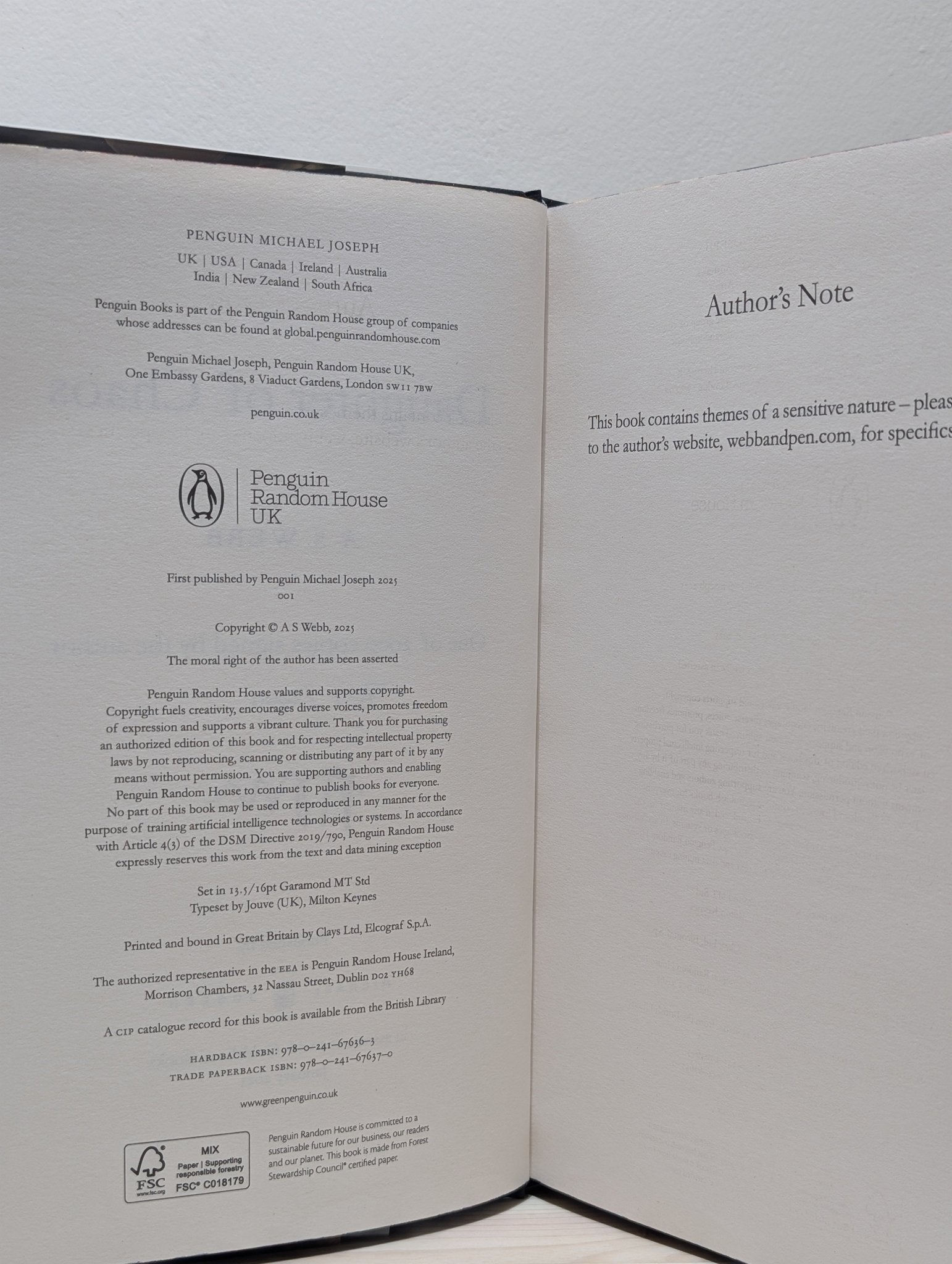 Daughter of Chaos: The Dark Pantheon 1 by A S Webb (Signed Numbered First Edition with sprayed edges) - Fialta Books