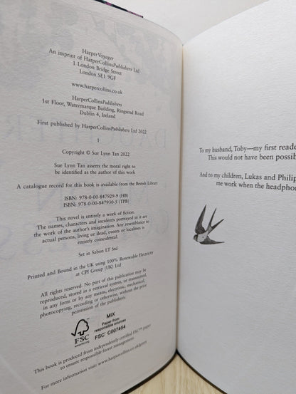 Daughter of the Moon Goddess by Sue Lynn Tan (Signed First Edition with sprayed edges) - Fialta Books