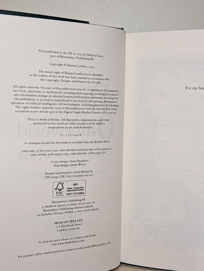 Daughter of the Otherworld: Gael Song by Shauna Lawless (Signed First Edition with sprayed edges) - Fialta Books