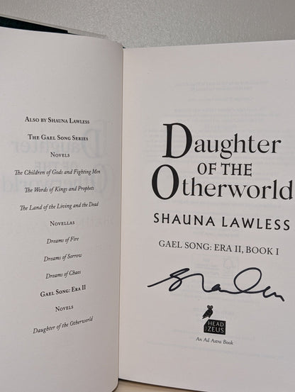 Daughter of the Otherworld: Gael Song Era II Book I by Shauna Lawless (Signed First Edition) - Fialta Books