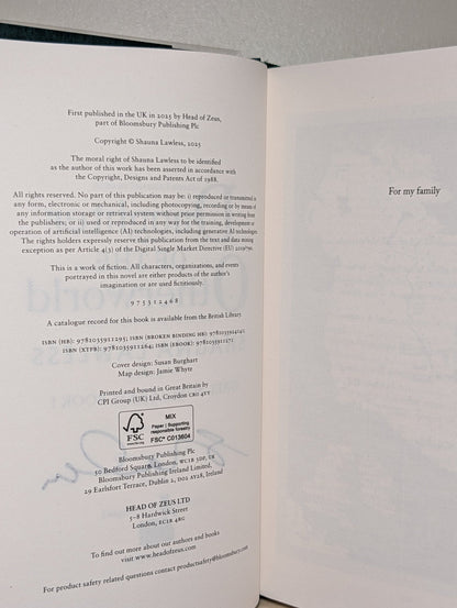 Daughter of the Otherworld: Gael Song Era II Book I by Shauna Lawless (Signed First Edition) - Fialta Books