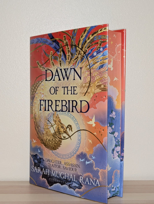 Dawn of the Firebird by Sarah Mughal Rana (Signed First Edition with sprayed edges) - Fialta Books