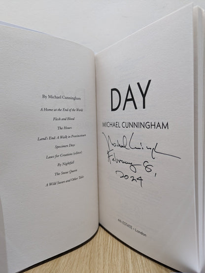 Day by Michael Cunningham (Signed Dated First Edition) - Fialta Books