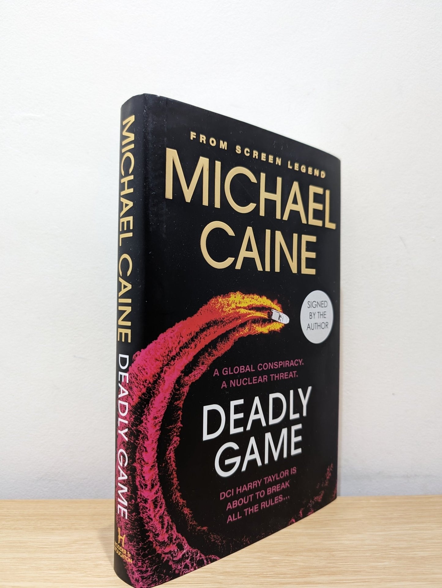 Deadly Game by Michael Caine (Signed First Edition) - Fialta Books
