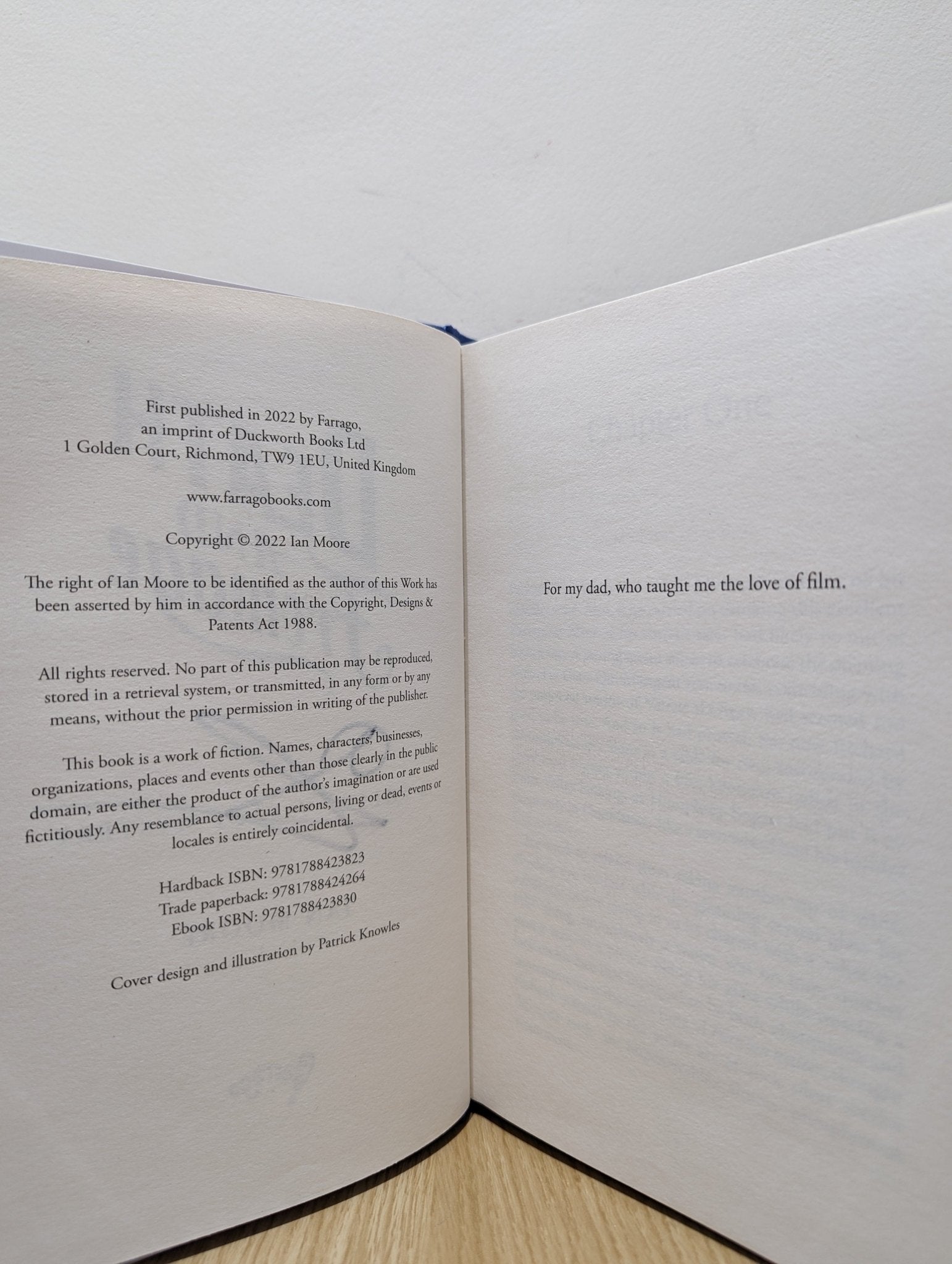 Death and Fromage by Ian Moore (Signed First Edition) - Fialta Books