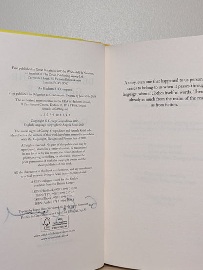 Death and the Gardener by Georgi Gospodinov (Signed) - Fialta Books