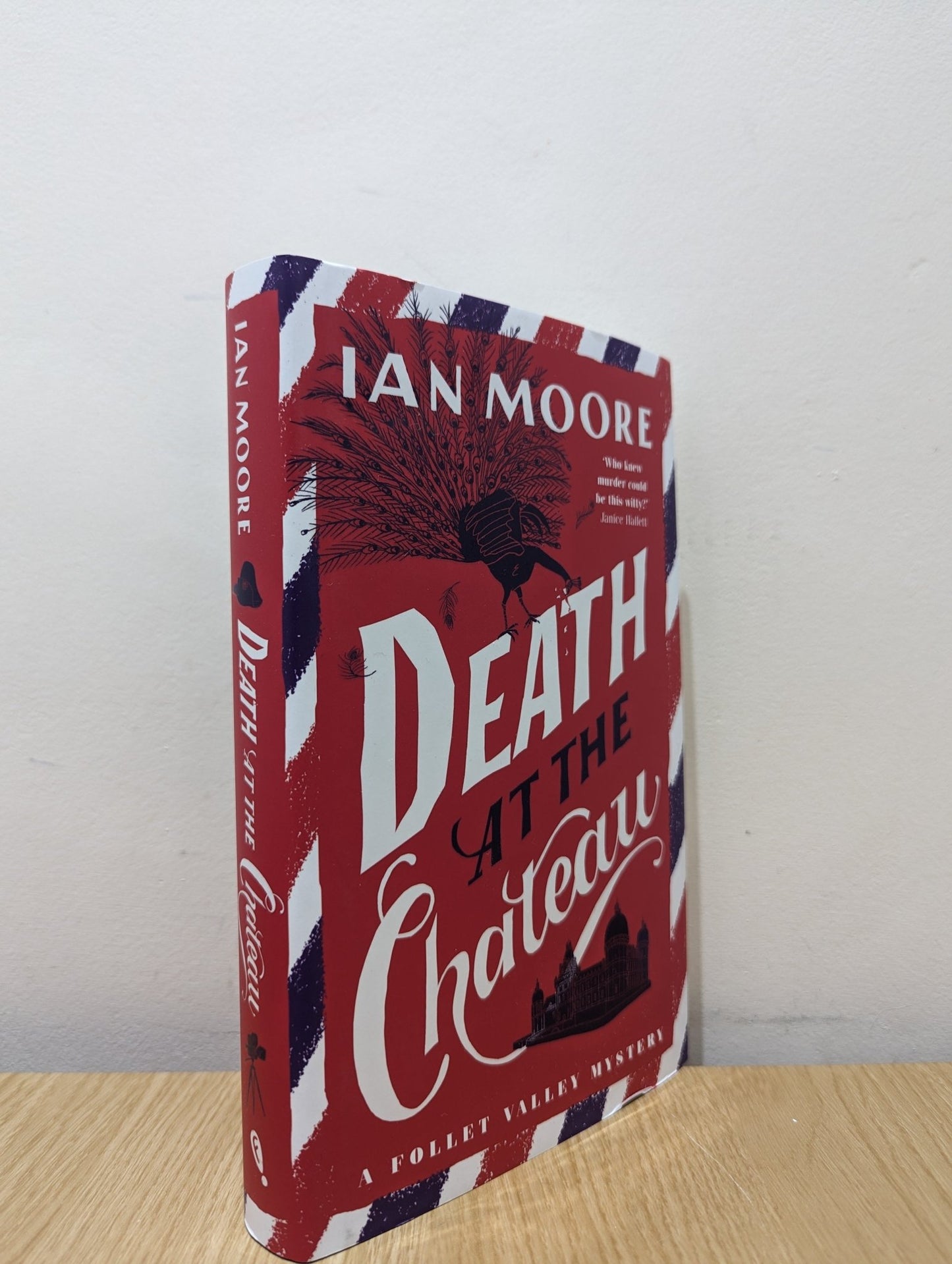 Death at the Chateau by Ian Moore (Signed First Edition) - Fialta Books