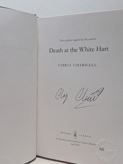 Death At The White Hart by Chris Chibnall (Signed Numbered First Edition) - Fialta Books