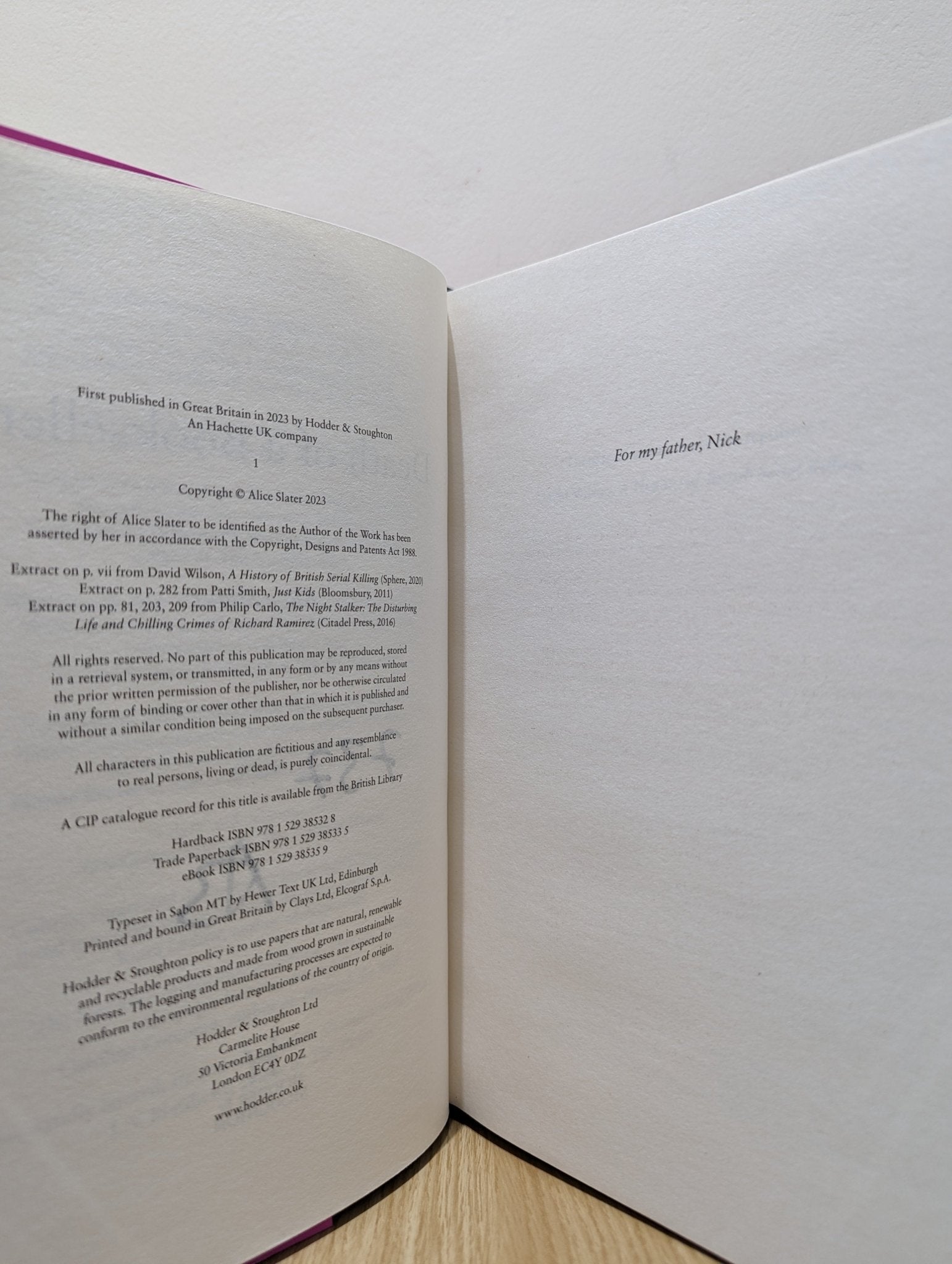 Death of a Bookseller by Alice Slater (Signed Numbered First Edition with special cover) - Fialta Books