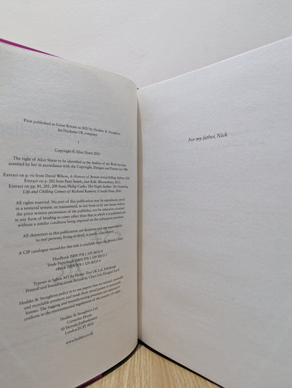 Death of a Bookseller by Alice Slater (Signed Numbered First Edition with special cover) - Fialta Books