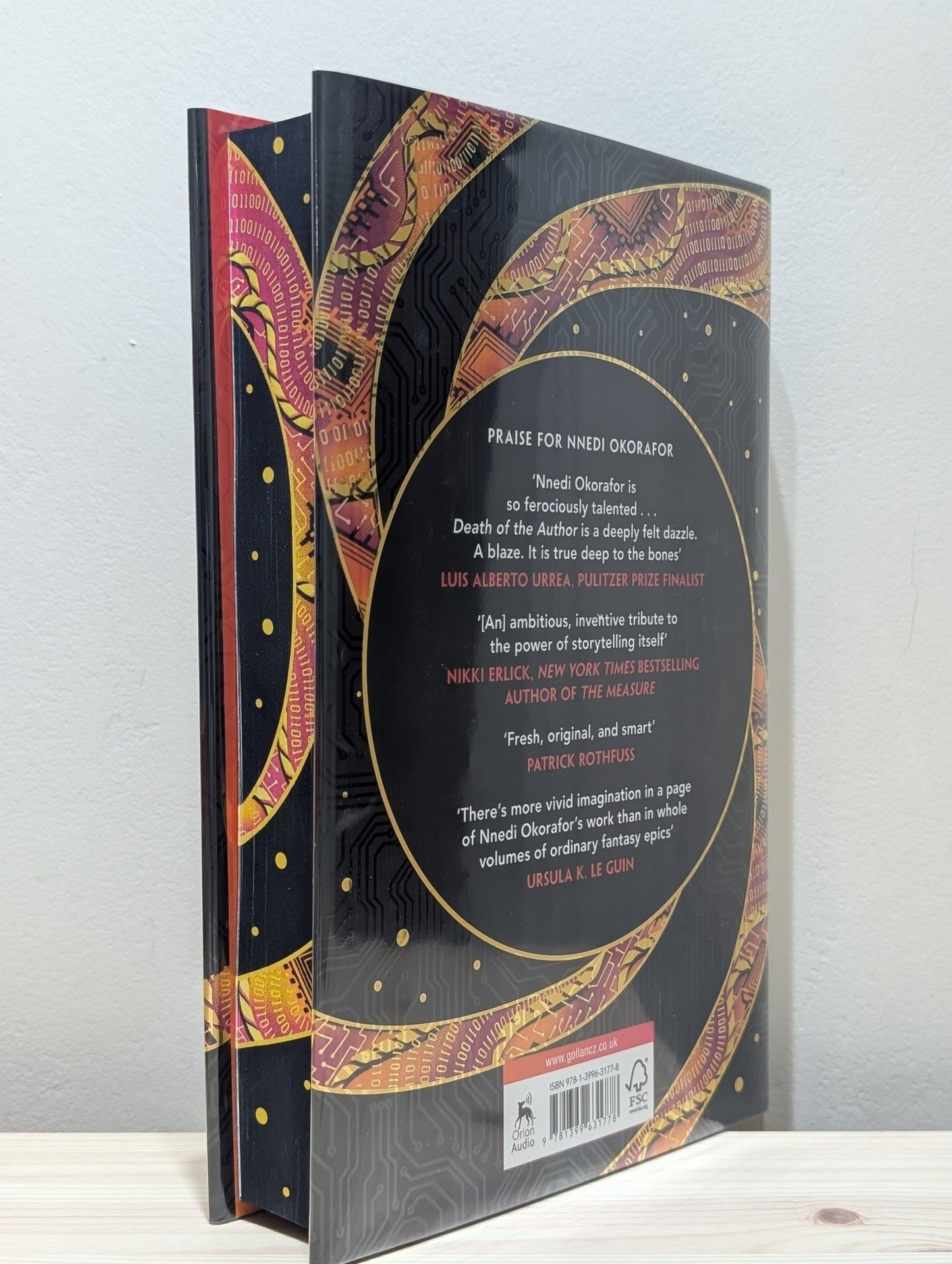 Death of the Author by Nnedi Okorafor (Signed Numbered First Edition with sprayed edges) - Fialta Books