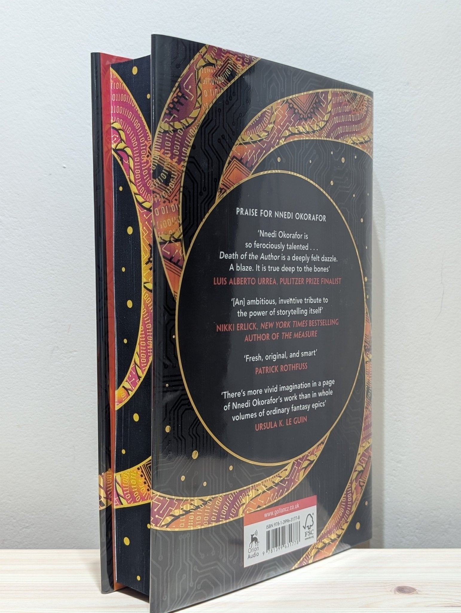 Death of the Author by Nnedi Okorafor (Signed Numbered First Edition with sprayed edges) - Fialta Books