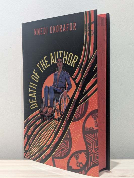 Death of the Author by Nnedi Okorafor (Signed Special Edition with sprayed edges and alternative cover) - Fialta Books