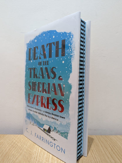 Death on the Trans - Siberian Express by C J Farrington (Signed with sprayed edges) - Fialta Books