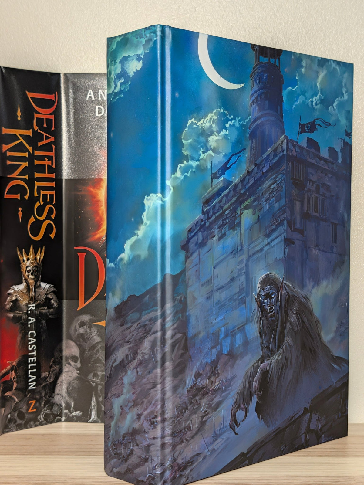 Deathless King by R. A. Castellan (Signed First Edition with sprayed edges) - Fialta Books