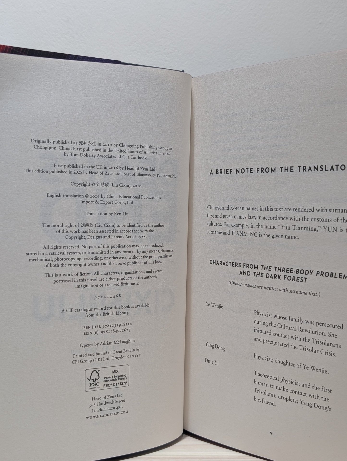 Death's End: The Three - Body Problem book 3 by Cixin Liu (Special Stamped Edition with sprayed edges) - Fialta Books