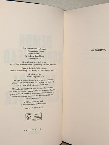 Demon Copperhead by Barbara Kingsolver (First Edition with sprayed edges) - Fialta Books