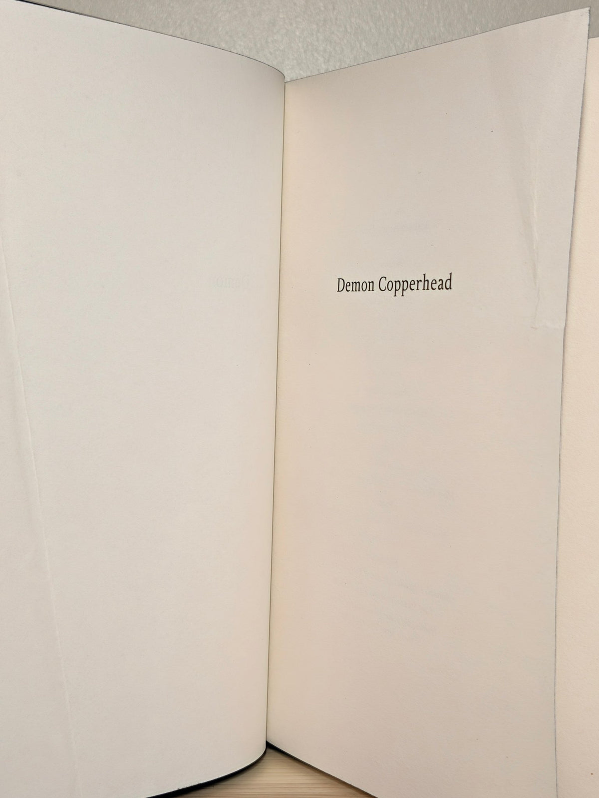 Demon Copperhead by Barbara Kingsolver (First Edition with sprayed edges) - Fialta Books