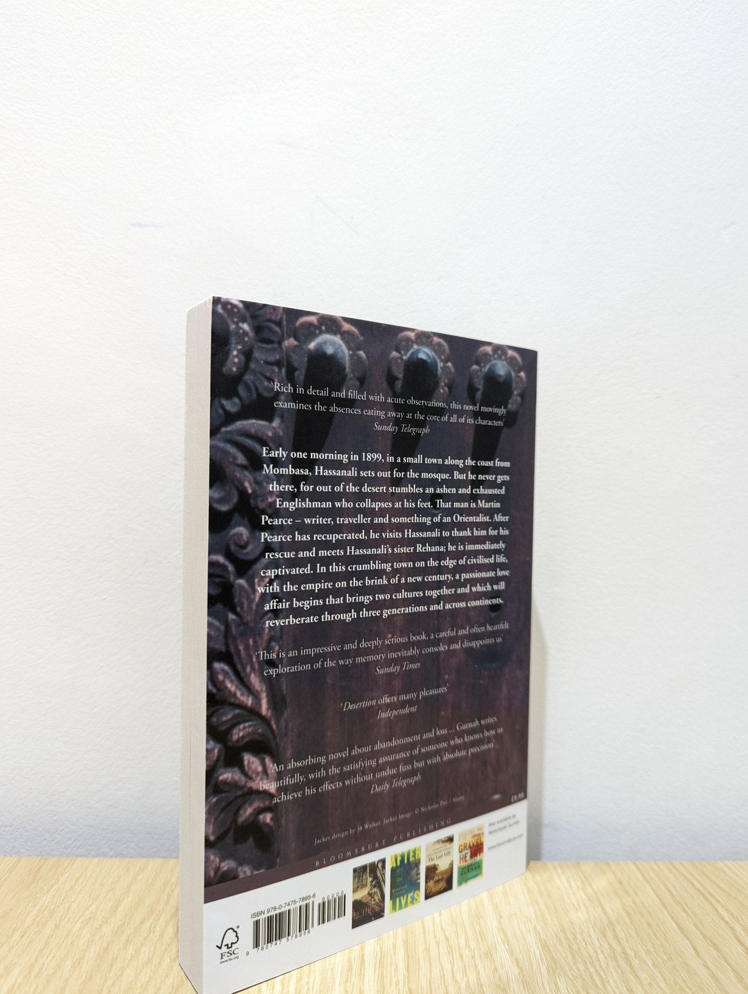 Desertion by Abdulrazak Gurnah (Signed) - Fialta Books