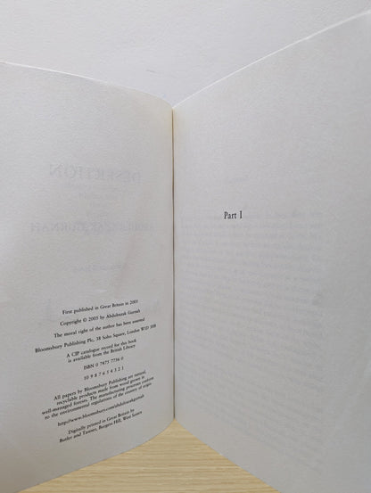 Desertion by Abdulrazak Gurnah (Signed Proof Edition) - Fialta Books