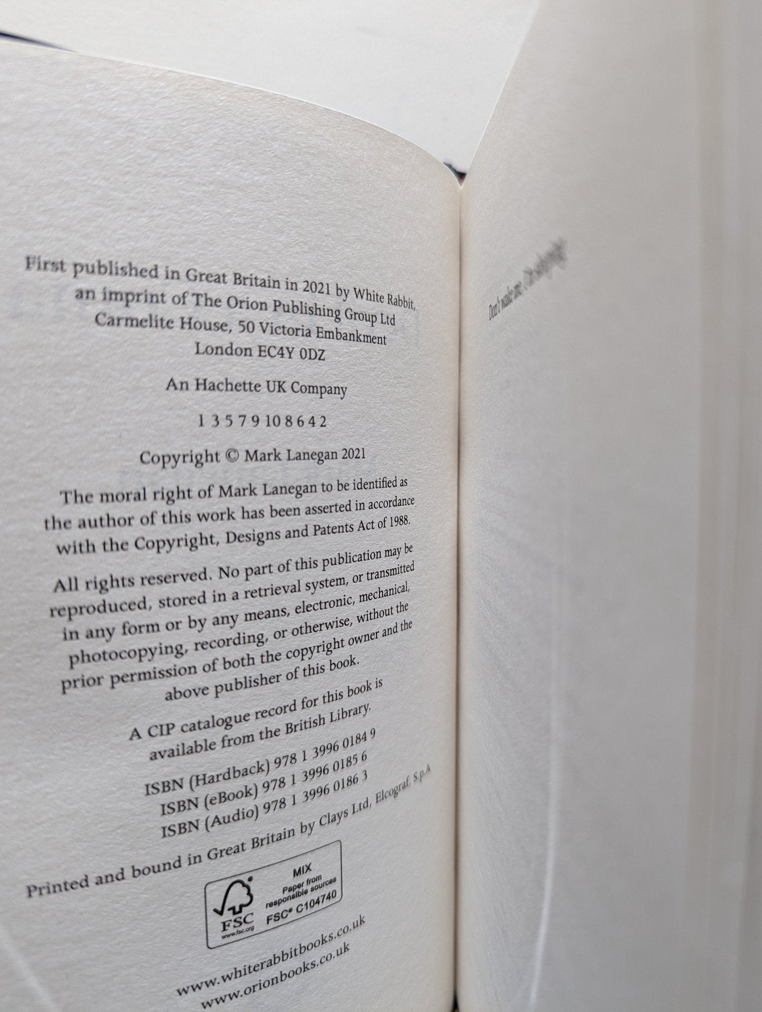 Devil in a Coma by Mark Lanegan - Fialta Books
