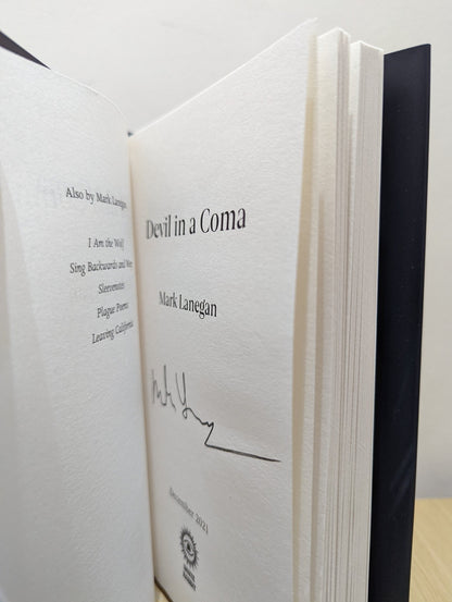 Devil in a Coma by Mark Lanegan (Signed First Edition) - Fialta Books