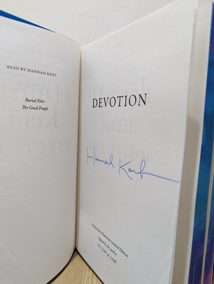 Devotion by Hannah Kent (Signed First Edition with sprayed edges) - Fialta Books