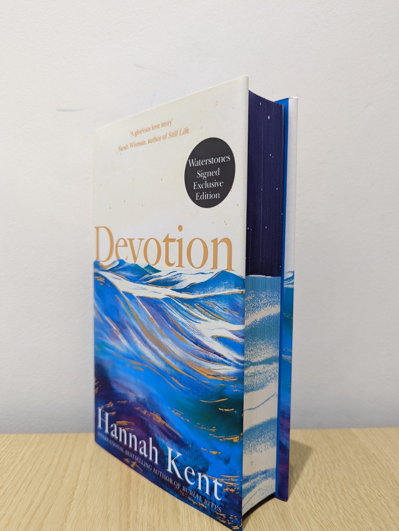 Devotion by Hannah Kent (Signed First Edition with sprayed edges and extra content) - Fialta Books