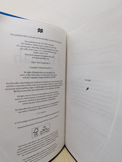 Devotion by Hannah Kent (Signed First Edition with sprayed edges and extra content) - Fialta Books